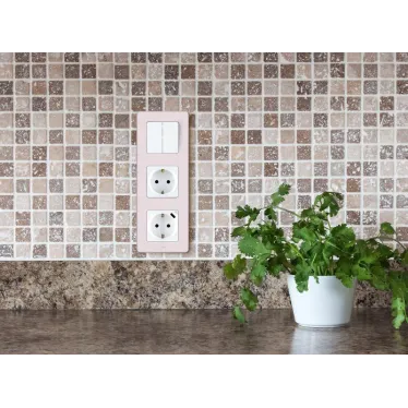 Выключатель двухклавишный - Legrand Inspiria - 10А 250В безвинтовые зажимы - белый