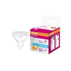 Лампа светодиодная LED 7Вт GU5.3 MR16 110 град. (замена 80Вт) белый, диммируемая OSRAM