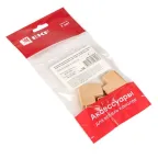 Поворот 90 градусов (15х10) (4 шт) Plast под светлое дерево