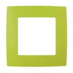 Рамка на 1 пост, Эра12, лайм, 12-5001-26