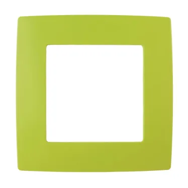 Рамка на 1 пост, Эра12, лайм, 12-5001-26