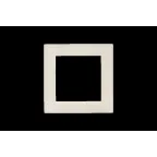 15 Рамка на 1 пост слоновая кость