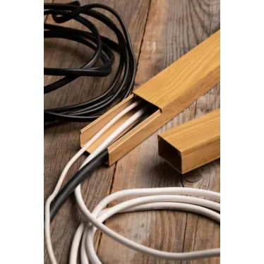 Канал кабельный 40х25 (свет. дерево) -Plast