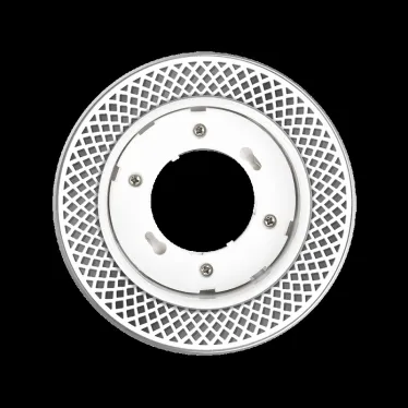 Светильник светодиодный ДВО-15W встраиваемый под лампу GX53 декоративный с доп. подсветкой MN23 белый без лампы Jazzway