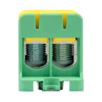 Клемма силовая вводная двойная КСВ 16-95 желто-зеленая PROxima