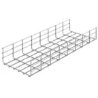 Проволочный лоток 400х105х3000, толщ. 4,0 мм, гальван. цинк