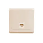 ЭТЮД Розетка компьютерная RJ45 категория 5 бежевая