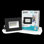Прожектор светодиодный ДО 10 Вт 895 лм 4000К AC 220В IP65 76х93х28мм Elementary G2 Gauss
