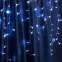 Гирлянда бахрома LED синий 5.3х0.7м IP44