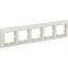 BRITE Рамка 5 постов РУ-5-Бр бежевый/жемчуг IEK