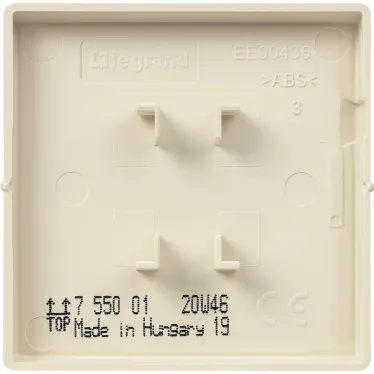 Valena LIFE Лицевая панель для выключателей одноклавишных Слоновая кость