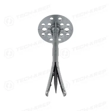 Дюбель для теплоизоляции 10х160 с пластиковым гвоздем (500шт)