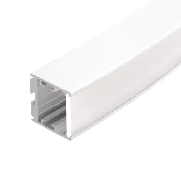Профиль SL-ARC-3535-D1500-W90 WHITE (1180мм, дуга 1 из 4) (ARL, Алюминий)