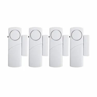 Автономная сигнализация геркон в упаковке 4шт. модель RX-207,