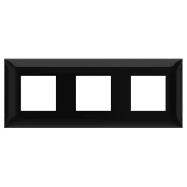 Avanti Рамка ARTLEBEDEV Черный квадрат 6 модульная