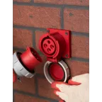 Розетка стационарная внутренняя 3142 3Р+РЕ 16А 380В IP67 PROxima