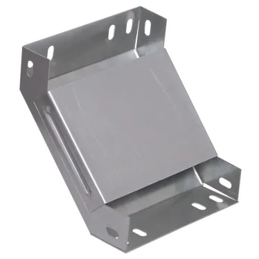 Поворот на 90град. вертикальный внутренний 50х50 горячеоцинкованный