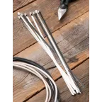 Хомут AISI 304 из нержавеющей стали, 4.6x360 (100 шт.) FlexLock PROxima