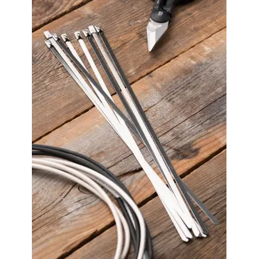 Хомут AISI 304 из нержавеющей стали, 4.6x360 (100 шт.) FlexLock PROxima