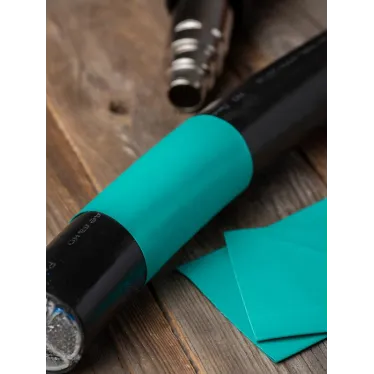 Трубка термоусаживаемая ТУТ нг 40/20 зеленая в отрезках по 1м PROxima