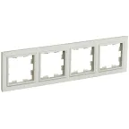 BRITE Рамка 4 поста РУ-4-БрКр бежевый