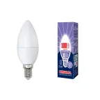 Лампа светодиодная LED-C37-11W/DW/E14/FR/NR Форма свеча, матовая. Norma. Дневной (6500K).