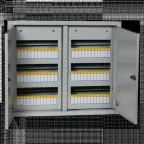Щит распределительный встраиваемый ЩРв-72 с замком IP30