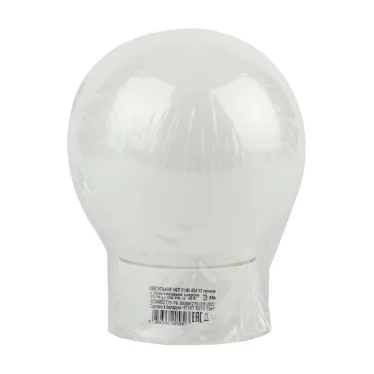 Светильник пластик, пл-н полиэтилен, 60Вт, Е27, IP20, УХЛ1, 150х150 мм НБП 01-60-004