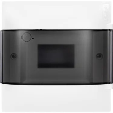 Practibox S Пластиковый щиток Встраиваемый (ЩРв-П) (в полые стены) 1X6 Дымчатая дверь