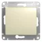 GLOSSA Переключатель перекрестный в рамку бежевый схема 7