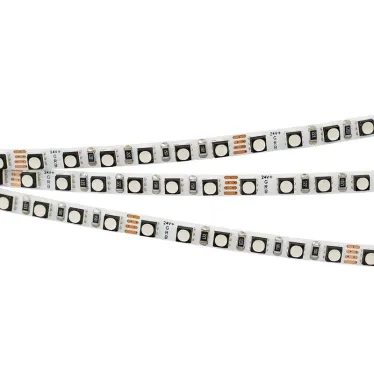 Лента LED MINI-F120-5мм 24V RGB (8 W/m, IP20, 3535, 5м) (ARL, узкая)