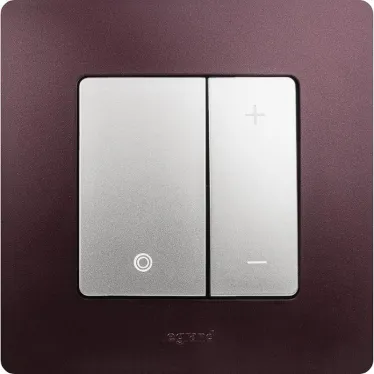 ETIKA Рамка 1 пост сливовая