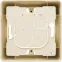 Коробка накладного монтажа 1 пост INSPIRIA слоновая кость