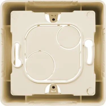 Коробка накладного монтажа 1 пост INSPIRIA слоновая кость