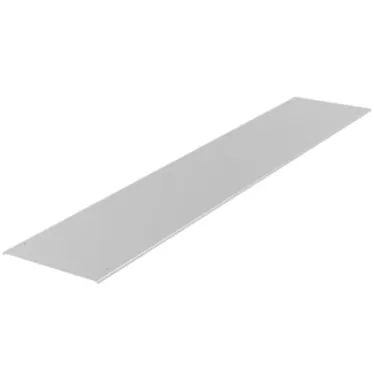 Крышка с фиксаторами 700мм L-3000мм цинк-ламельная