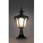 Светильник НТУ-60w на постамент Е27 IP44 черное золото