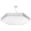 Светильник LED Geometria Hexagon SPO-121-W-40K-038 38Вт 4000K 4000Лм IP40 600х80 белый подвесной драйвер внутри