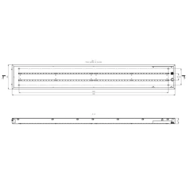 Светильник светодиодный SPO-920-9-65K-038 38Вт 6500К 3990Лм 1195х180х40 матовый с равномерной засветкой