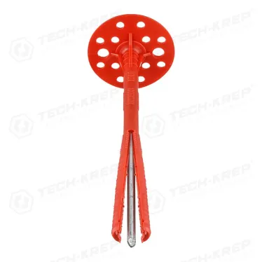 Дюбель для теплоизоляции 10х200 с металлическим гвоздем (25шт)