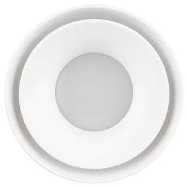 Светильник встраиваемый декоративный KL94 WH MR16/GU5.3 белый, пластиковый (MR16/GU5.3 в комплект не входит)