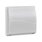 Connect Рамка на 2 S-модуля с крышкой к монтажной коробке SBM250, Сима Про, белый