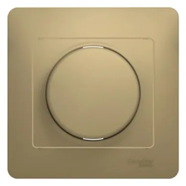 GLOSSA Диммер поворотный в сборе 300Вт титан