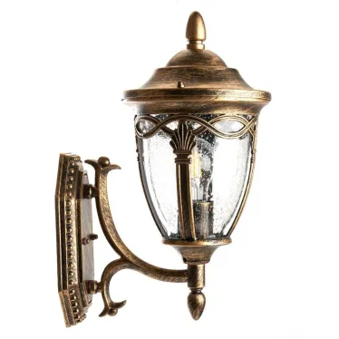 Светильник НБУ-60w вверх Е27 IP44 черное золото