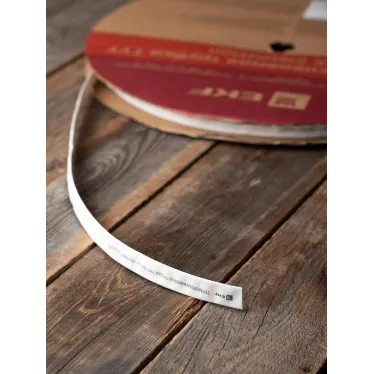 Трубка термоусаживаемая ТУТ нг 16/8 белая рулон PROxima