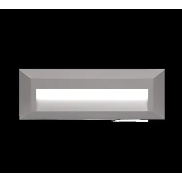 Светильник светодиодный ДВО-3w 4000K 120Лм IP65 для фасадов серый