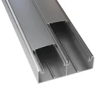 Кабель-канал 140х50 с двумя крышками алюминий