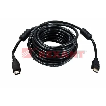 Кабель HDMI - HDMI с фильтрами, 20м., GOLD