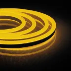 Лента светодиодная LEDх120/м 1м 9.6w/m 220в IP67 желтый неоновая