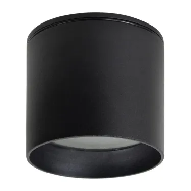 Светильник ДПО-12w GX53 без лампы IP44 черный