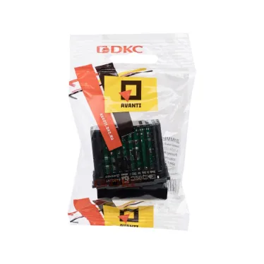 Avanti Диммер кнопочный ''Черный квадрат'', для LED ламп, 16A, 1 модульный